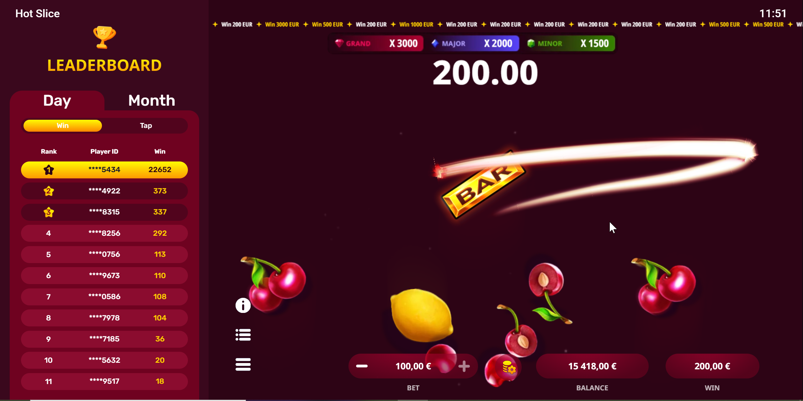 Criptomoedas Hot Slice